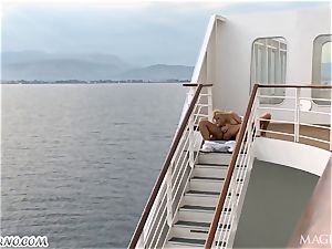 anal porno with the captain and his secretary on a luxury yacht